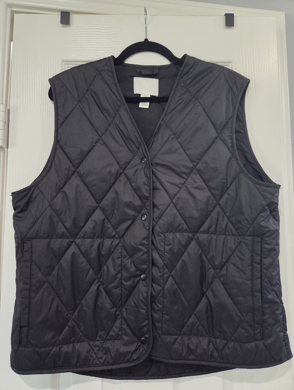Size M H&M Black Quilted Vest